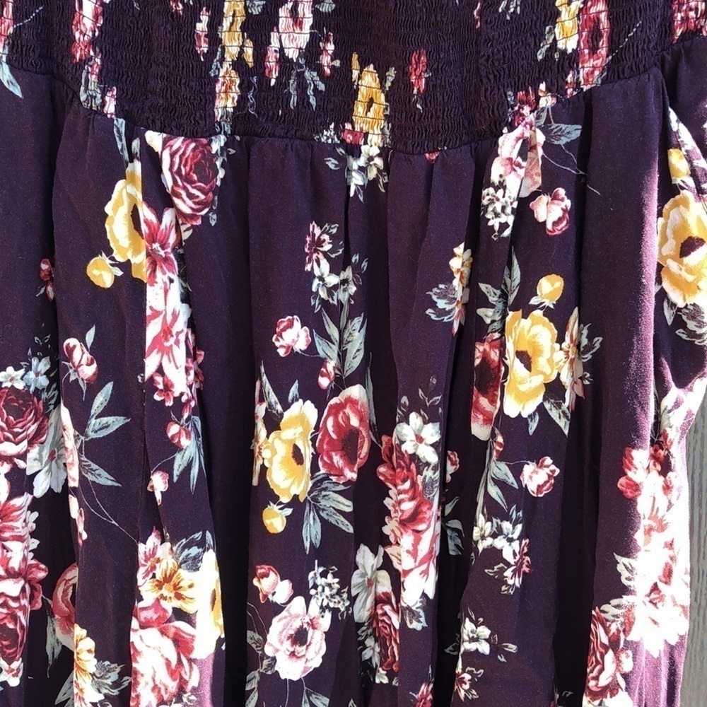 Torrid Halter Smocked Floral Dress Size 4X - Picture 7 of 12